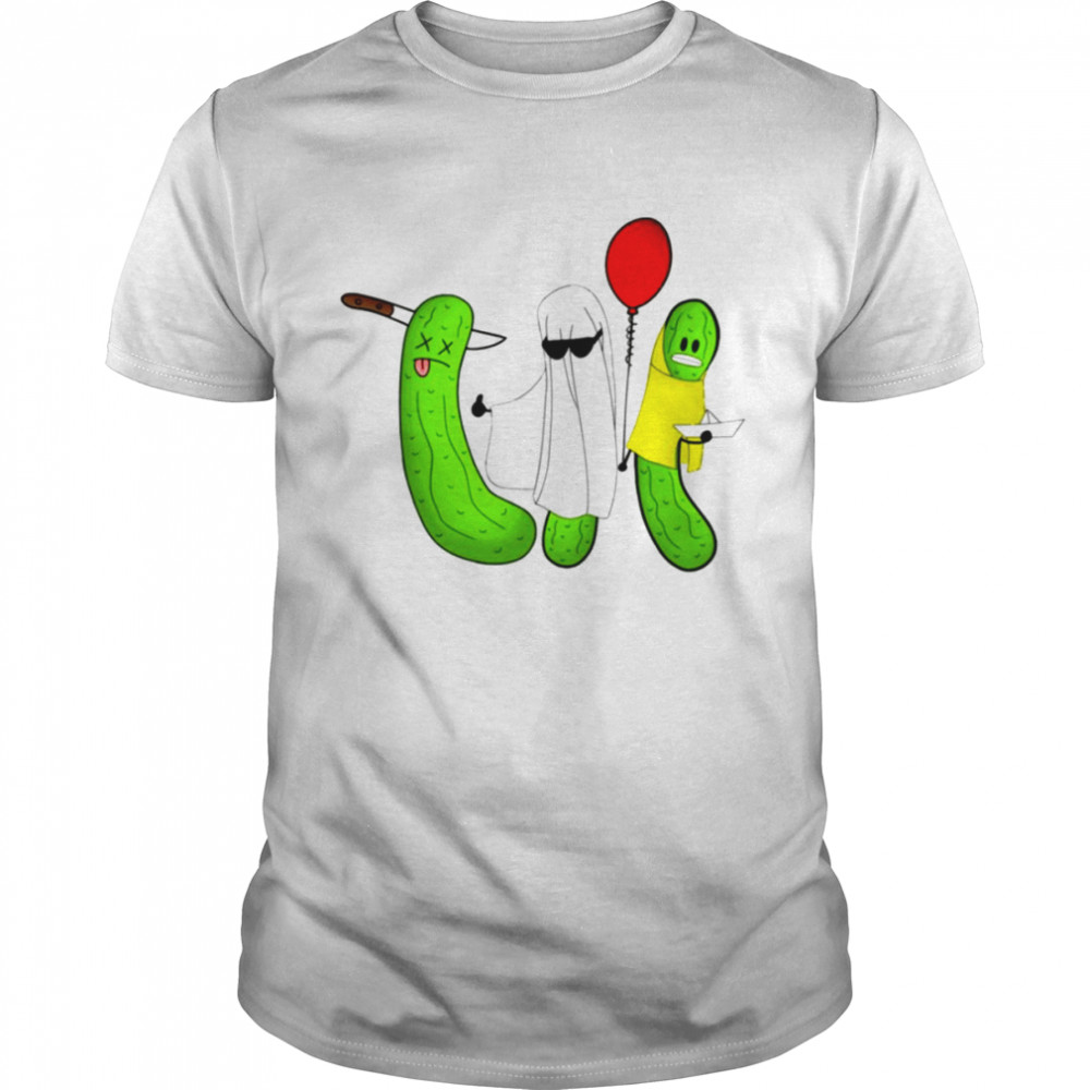 Pickle Funny Halloween Party Mit Essiggurken Rick And Morty shirt Classic Men's T-shirt