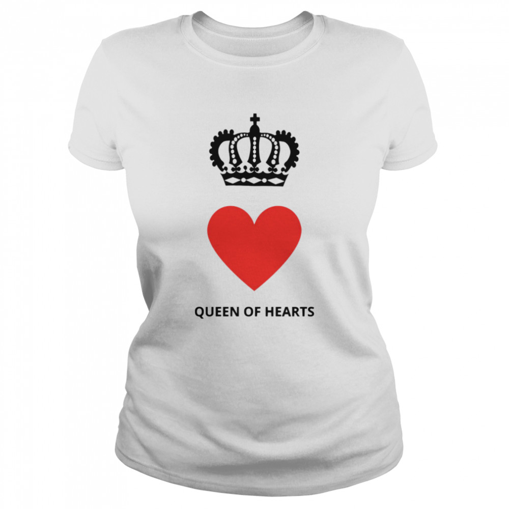 Qoh Queens Of Heart The Thrown Queen Elizabeth II shirt Classic Women's T-shirt