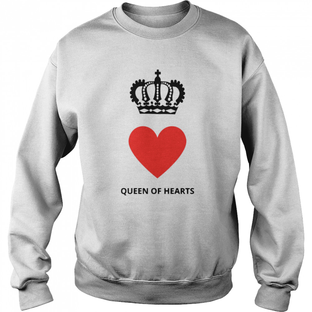 Qoh Queens Of Heart The Thrown Queen Elizabeth II shirt Unisex Sweatshirt