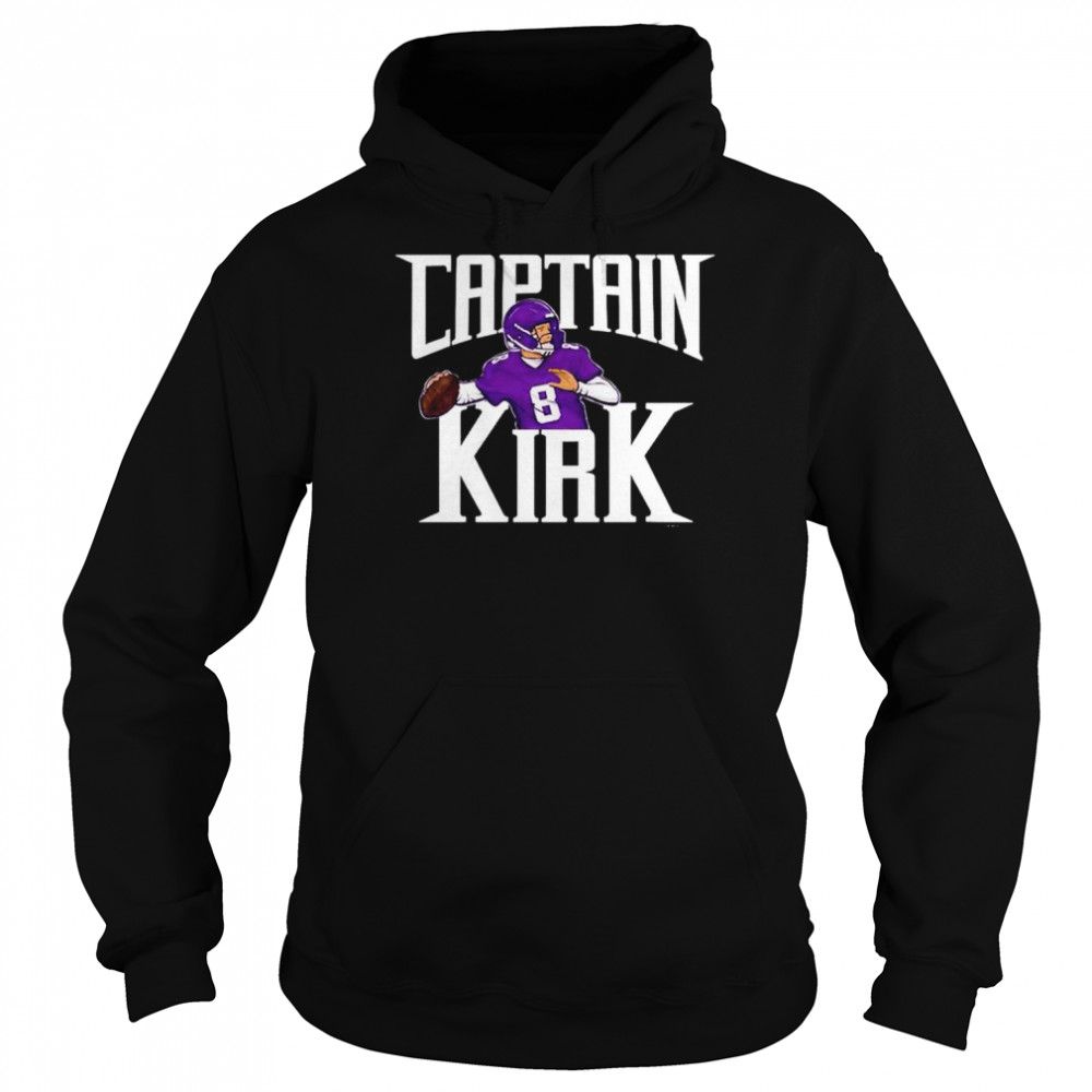 Kirk Cousins captain kirk shirt Unisex Hoodie