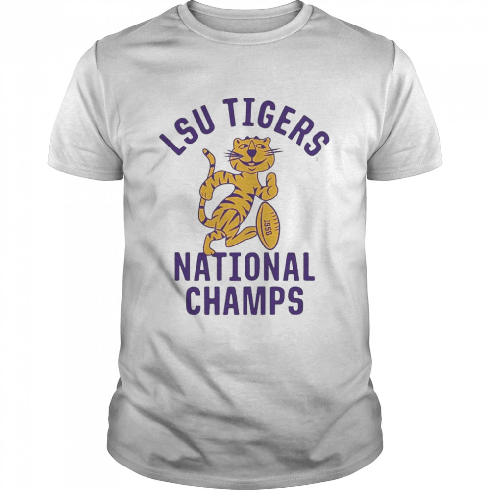 LSU 1958 National Champions shirt