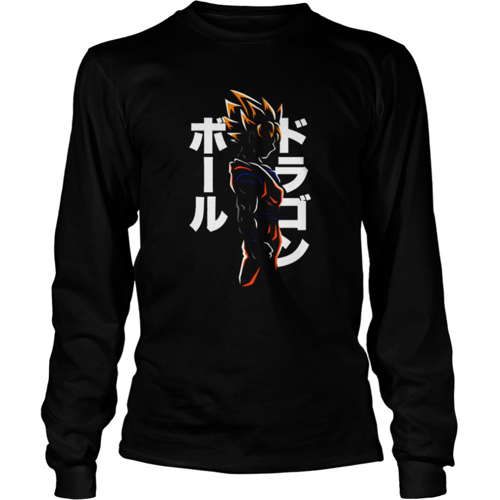 Manga Dragon Ball Series Gohan Character Saiyan shirt Long Sleeved T-shirt
