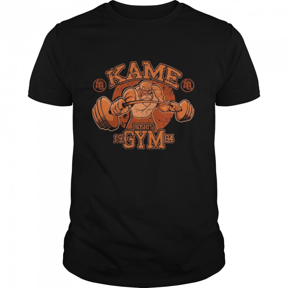 Roshi’s Kame 1984 Gym One Piece Anime shirt Classic Men's T-shirt