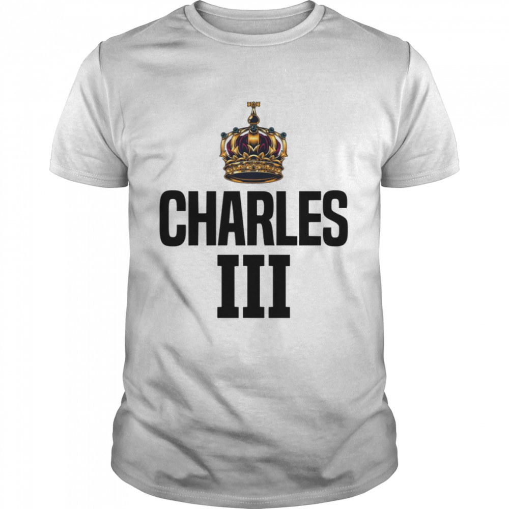 The Throne Of UK King Charles Iii shirt Classic Men's T-shirt