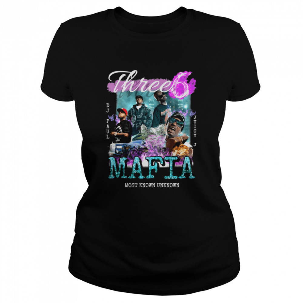 Three 6 Mafia Vintage Hip Hop 90s shirt Classic Women's T-shirt