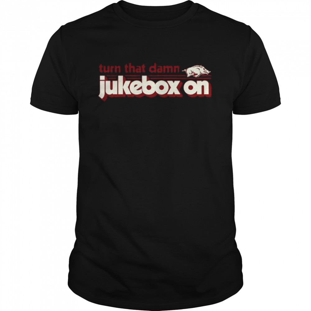 Arkansas Groovy Jukebox turn that damn Jukebox on shirt Classic Men's T-shirt