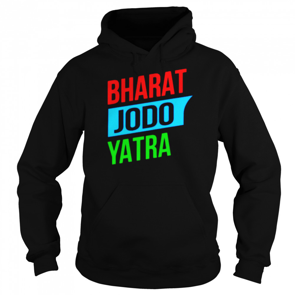 Ashok Kashmir Bharat Jodo Yatra shirt Unisex Hoodie