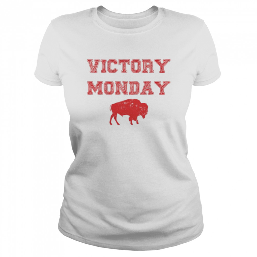 buffalo victory monday shirt classic womens t shirt