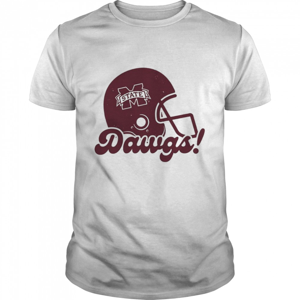 Dawgs Youth Groovy Helmet shirt Classic Men's T-shirt