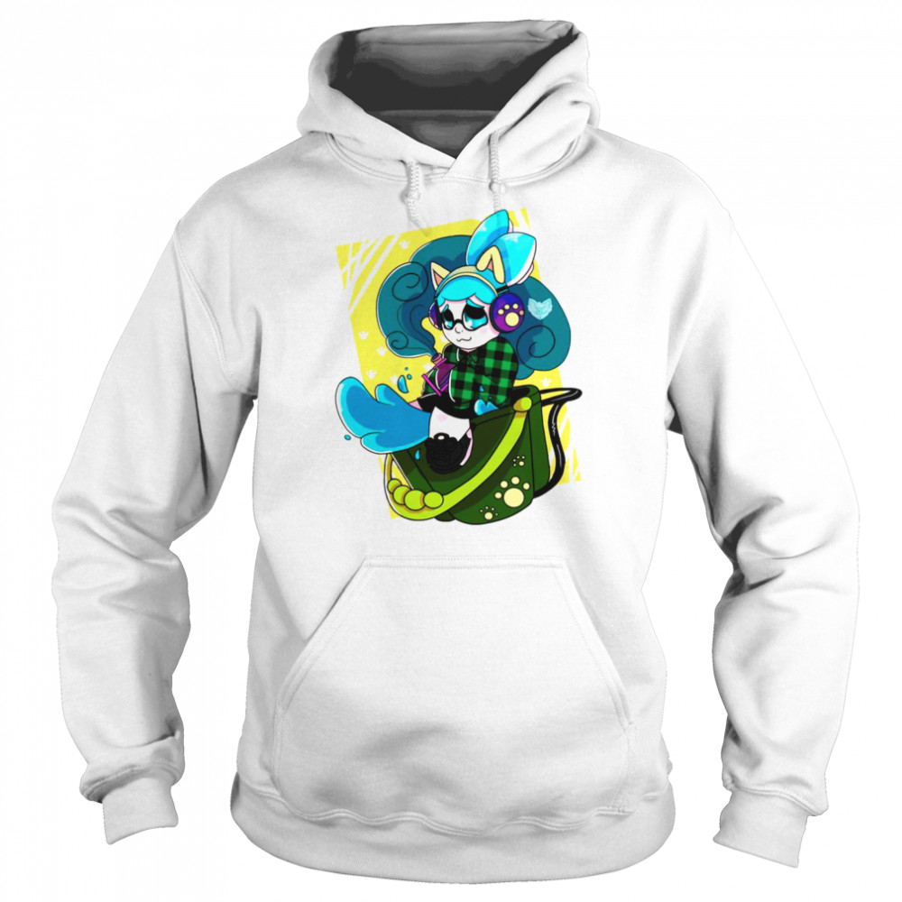 design nyaphones splatoon game shirt unisex hoodie
