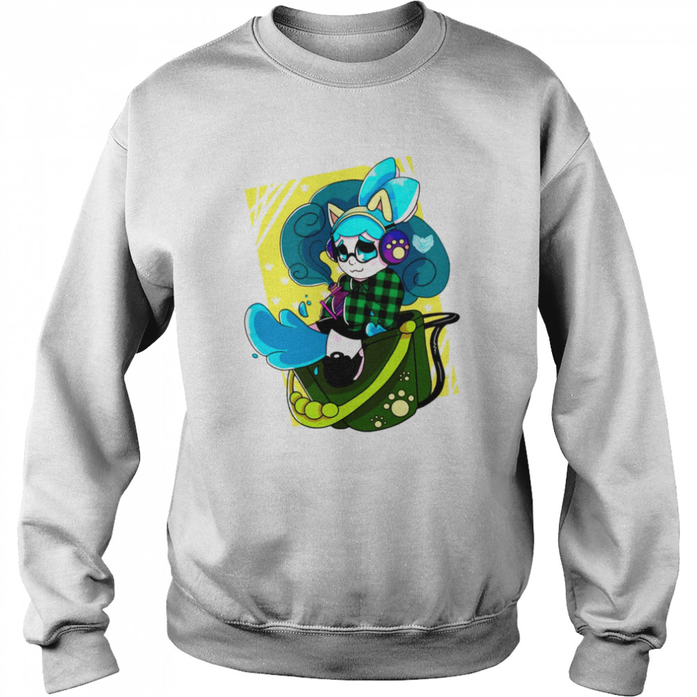 design nyaphones splatoon game shirt unisex sweatshirt
