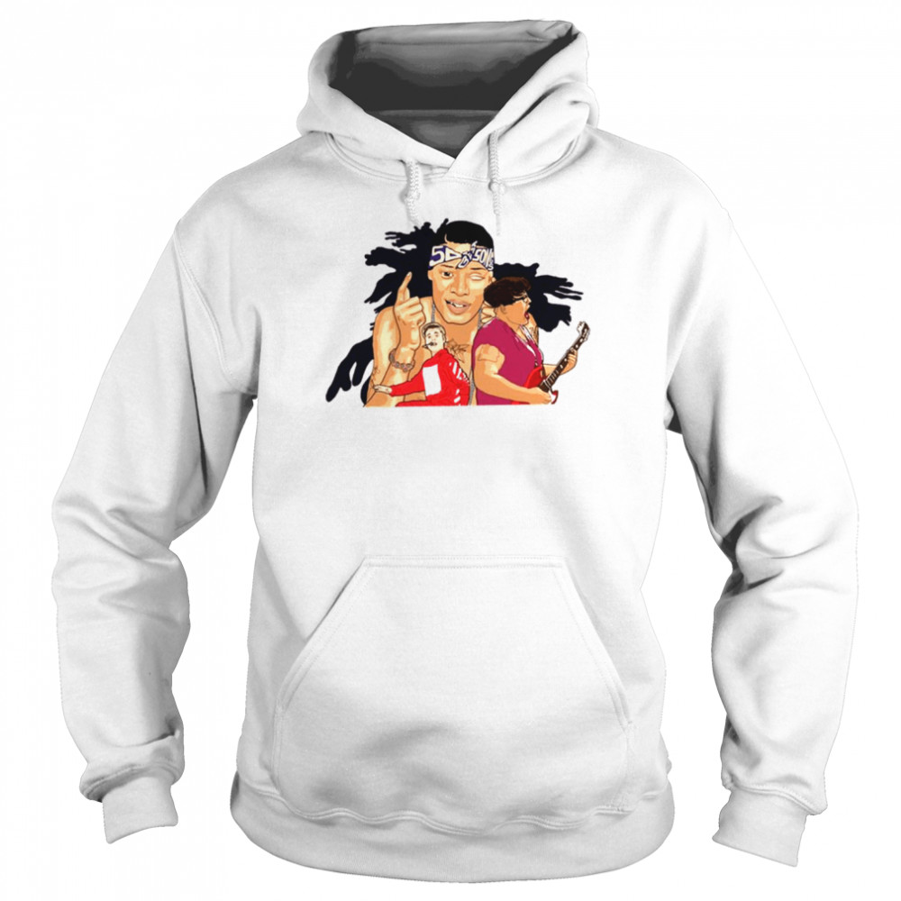dg animated pnb rock design shirt unisex hoodie