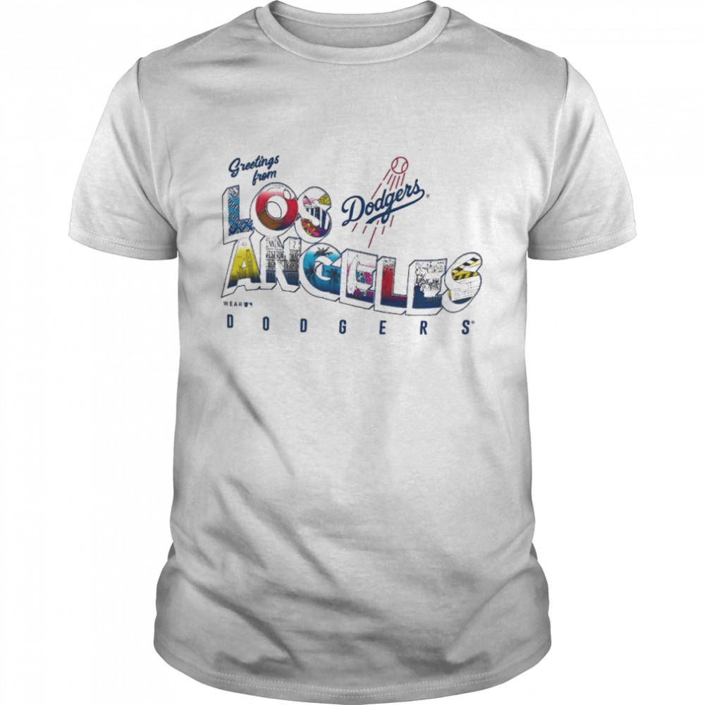 Erin Andrews Los Angeles Dodgers Greetings From T- Classic Men's T-shirt