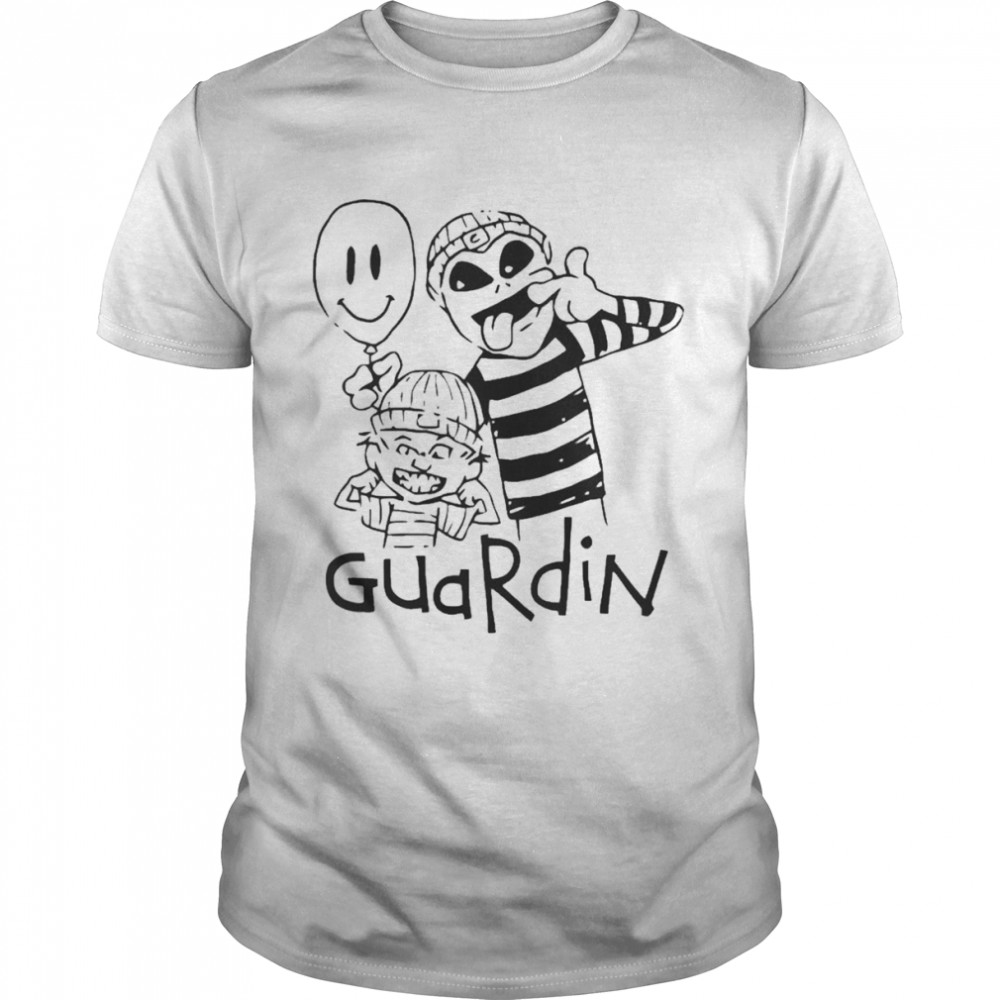 Guardin Calvin & Hobbs  Classic Men's T-shirt