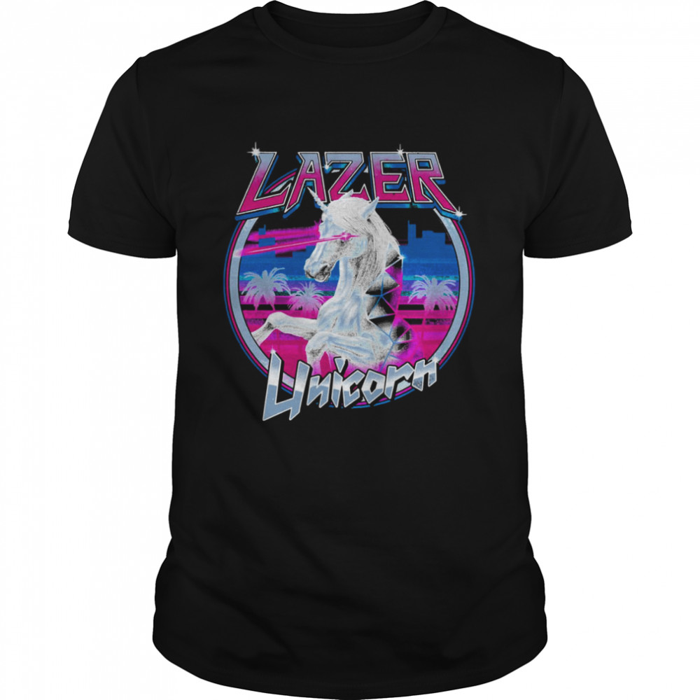 Lazer Unicorn shirt Classic Men's T-shirt