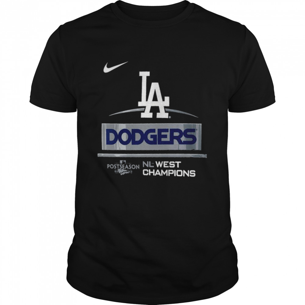 Los Angeles Dodgers MLB Postseason 2022 NL West Champions  Classic Men's T-shirt