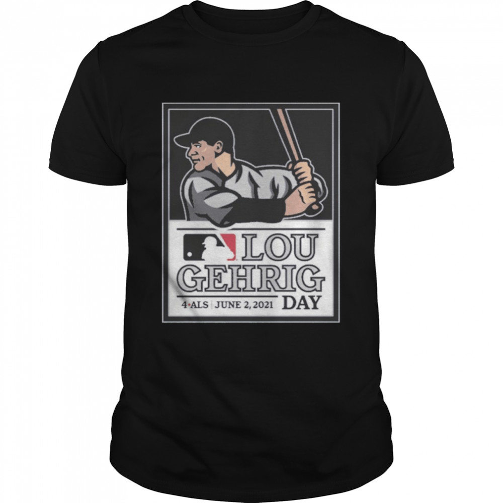 Lou Gehrig Day Logo Mlb shirt Classic Men's T-shirt
