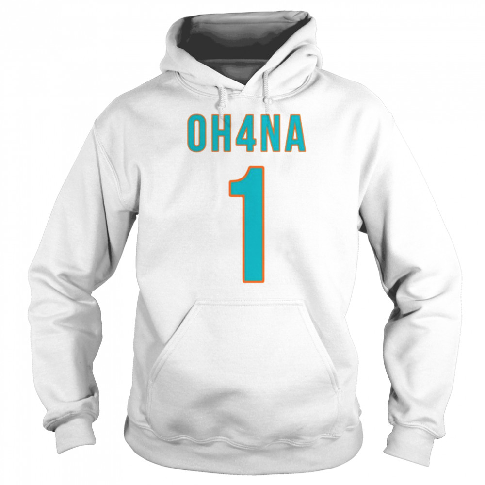 Miami Dolphins Oh4na 1 shirt Unisex Hoodie