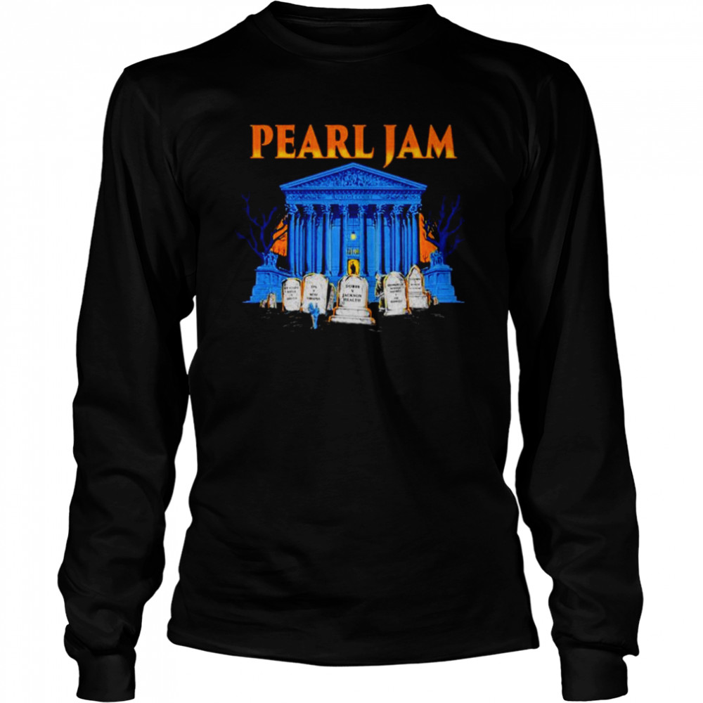 pearl jam halloween shirt long sleeved t shirt