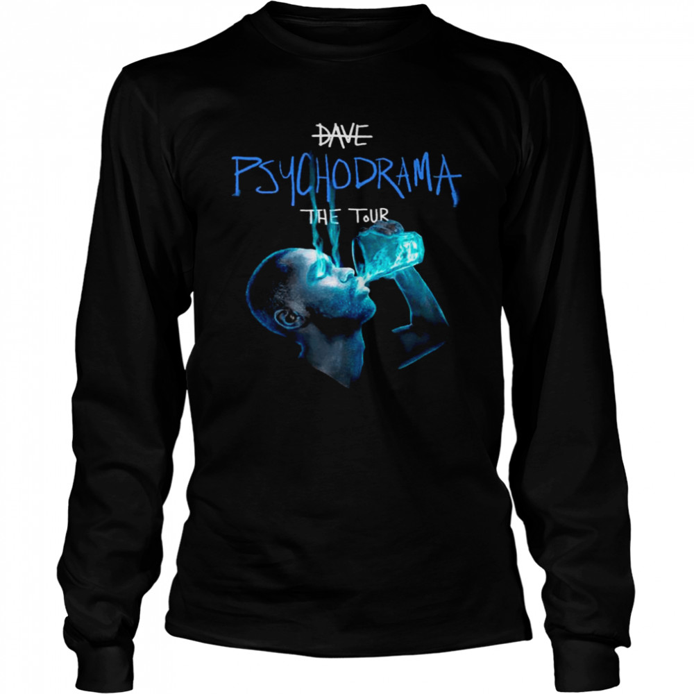2022 Tour Psychodrama Dave Retro shirt Long Sleeved T-shirt