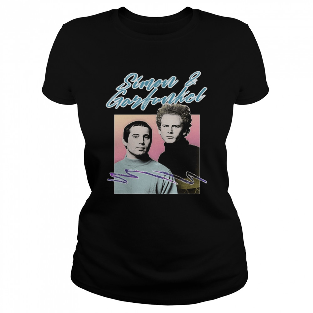 A Celebration Of Biffy Clyro Endings Simon And Garfunkel Retro shirt 9 A Celebration Of Biffy Clyro Endings Simon And Garfunkel Retro shirt Classic Women's T-shirt