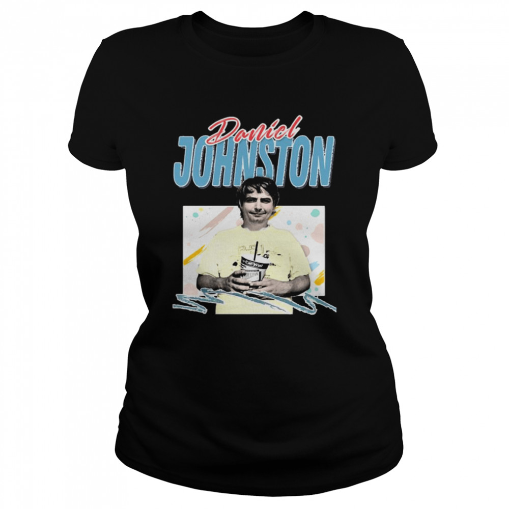 A Celebration Of Biffy Clyro Endings Style Daniel Johnston shirt 9 A Celebration Of Biffy Clyro Endings Style Daniel Johnston shirt Classic Women's T-shirt