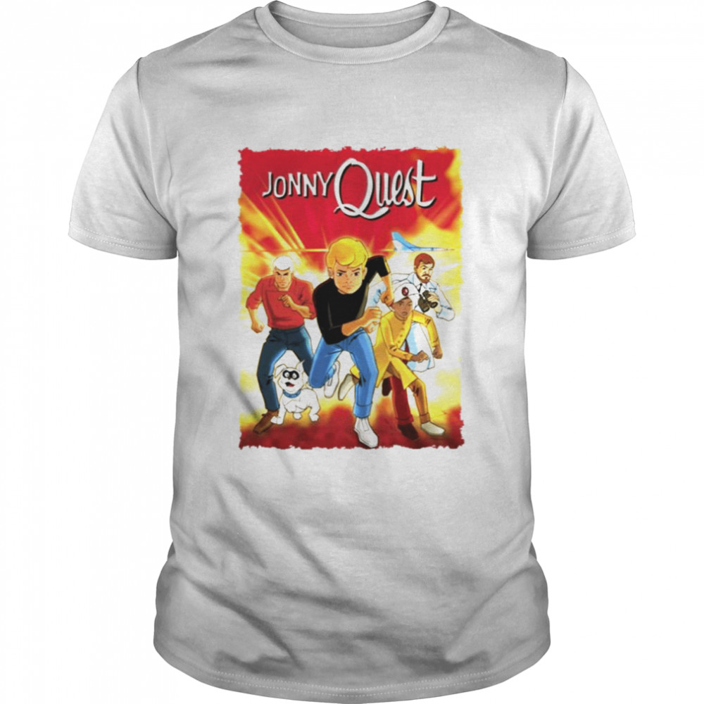 Adventure With Jonny Quest Funny Cartoon shirt Classic Men's T-shirt