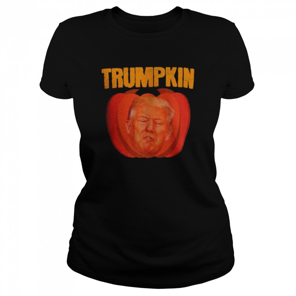 Anti Trump Horror American Story Zombie Funny Trump Halloween T-s Classic Womens T-shirt
