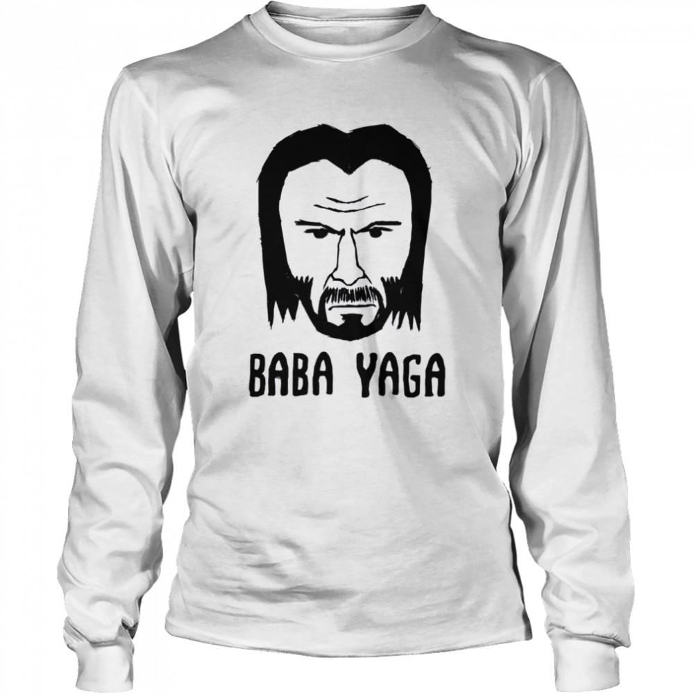 Baba Yaga John Wick Cute Art shirt Long Sleeved T-shirt