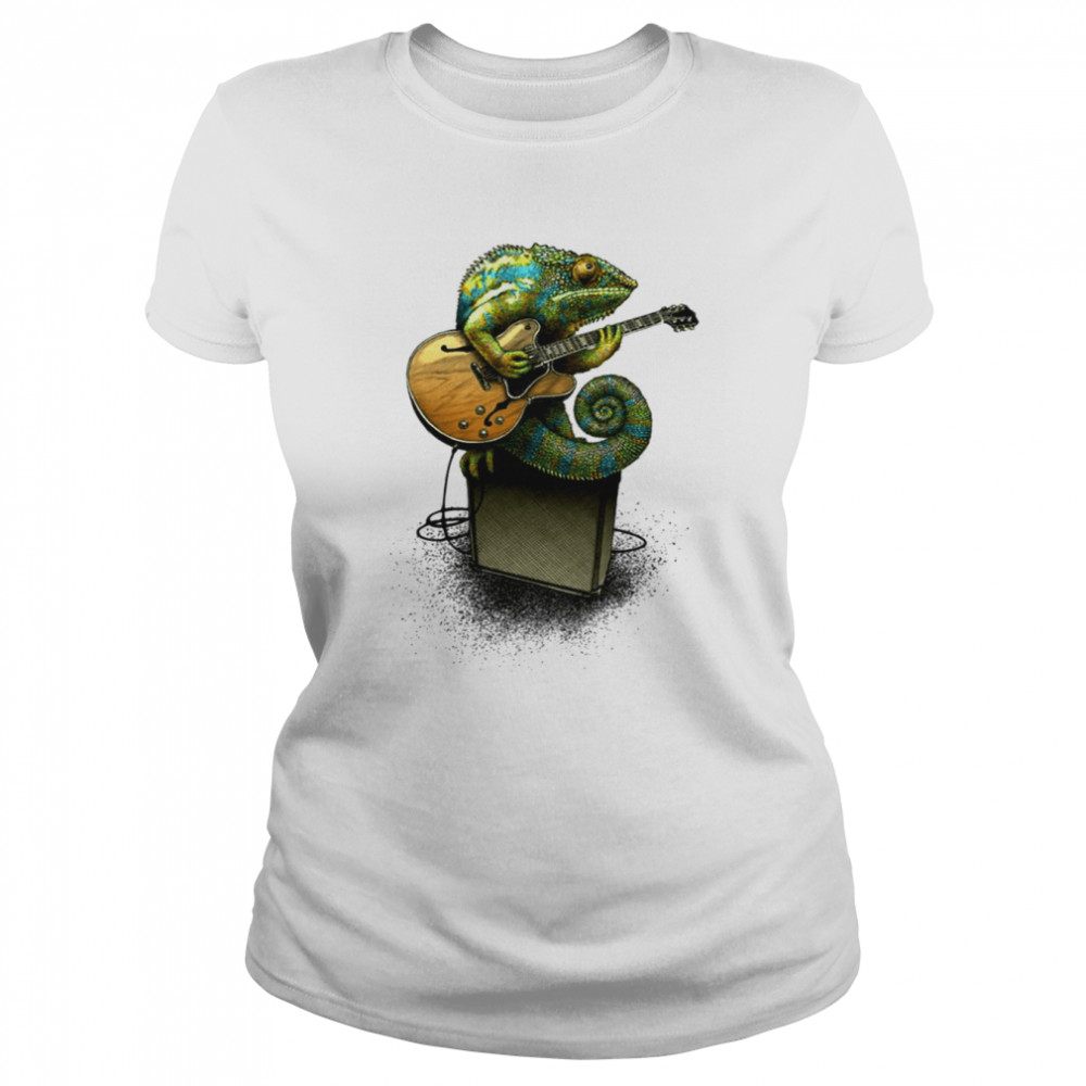 Chameleon Plays The Blues Plus A Few Other Colors shirt 9 Chameleon Plays The Blues Plus A Few Other Colors shirt Classic Women's T-shirt