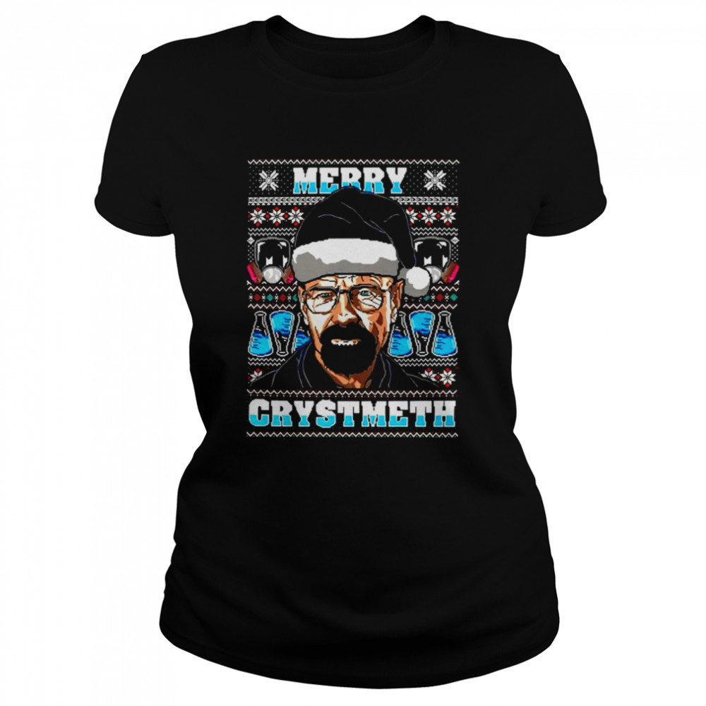 Christmas Ugly Walter White Breaking Bad Graphic shirt Classic Women's T-shirt