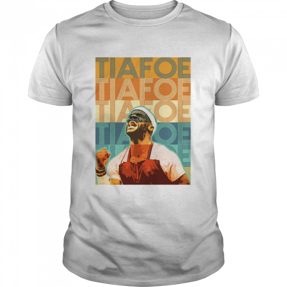 Colorful Art Tennis Frances Tiafoe shirt Classic Men's T-shirt
