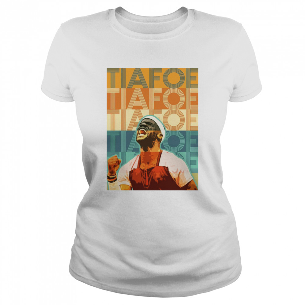 Colorful Art Tennis Frances Tiafoe shirt Classic Women's T-shirt