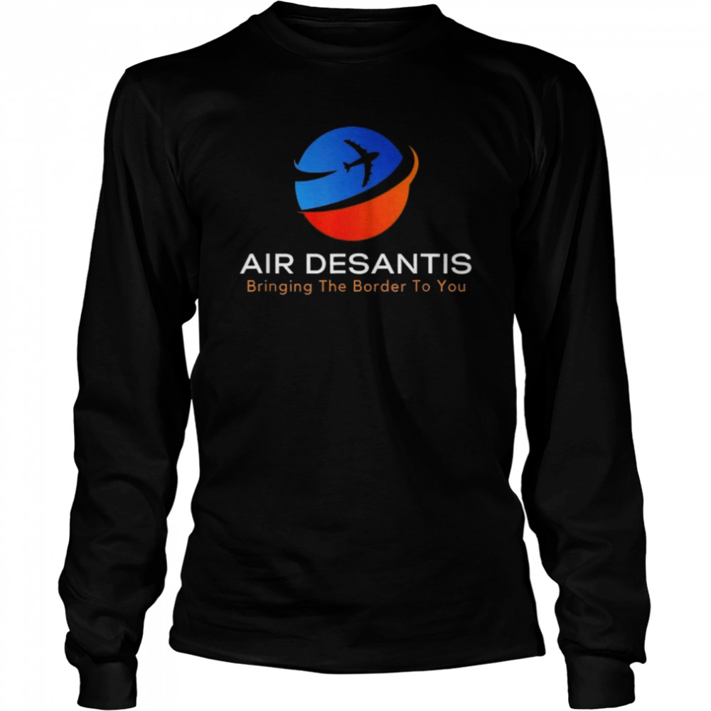 DeSantis Airlines Political  Long Sleeved T-shirt