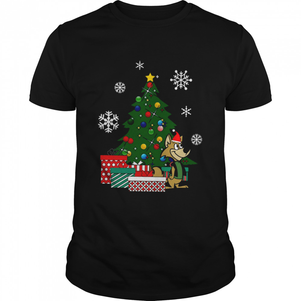 Ding A Ling Wolf Around The Christmas Tree shirt Classic Men's T-shirt
