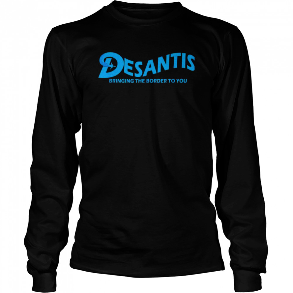 Florida DeSantis Airlines Political Meme Ron DeSantis 2024 Tee  Long Sleeved T-shirt