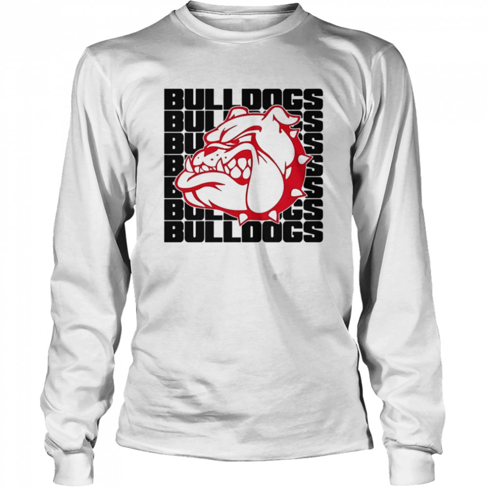 georgia bulldogs logo design uga gameday shirt long sleeved t shirt