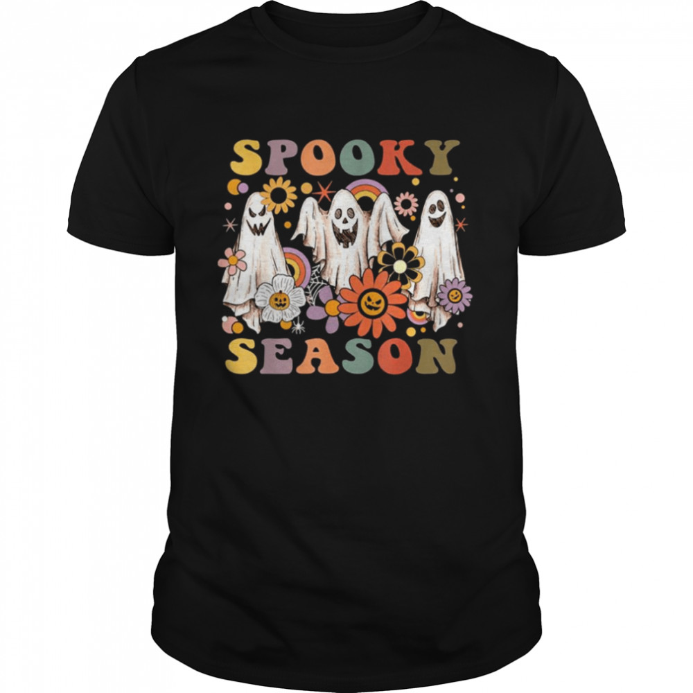 Groovy Ghosts Spooky Season shirt Classic Men's T-shirt