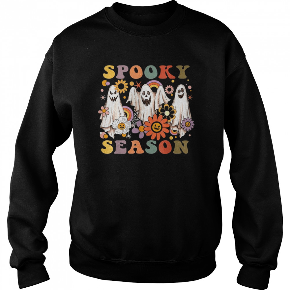 Groovy Ghosts Spooky Season shirt Unisex Sweatshirt
