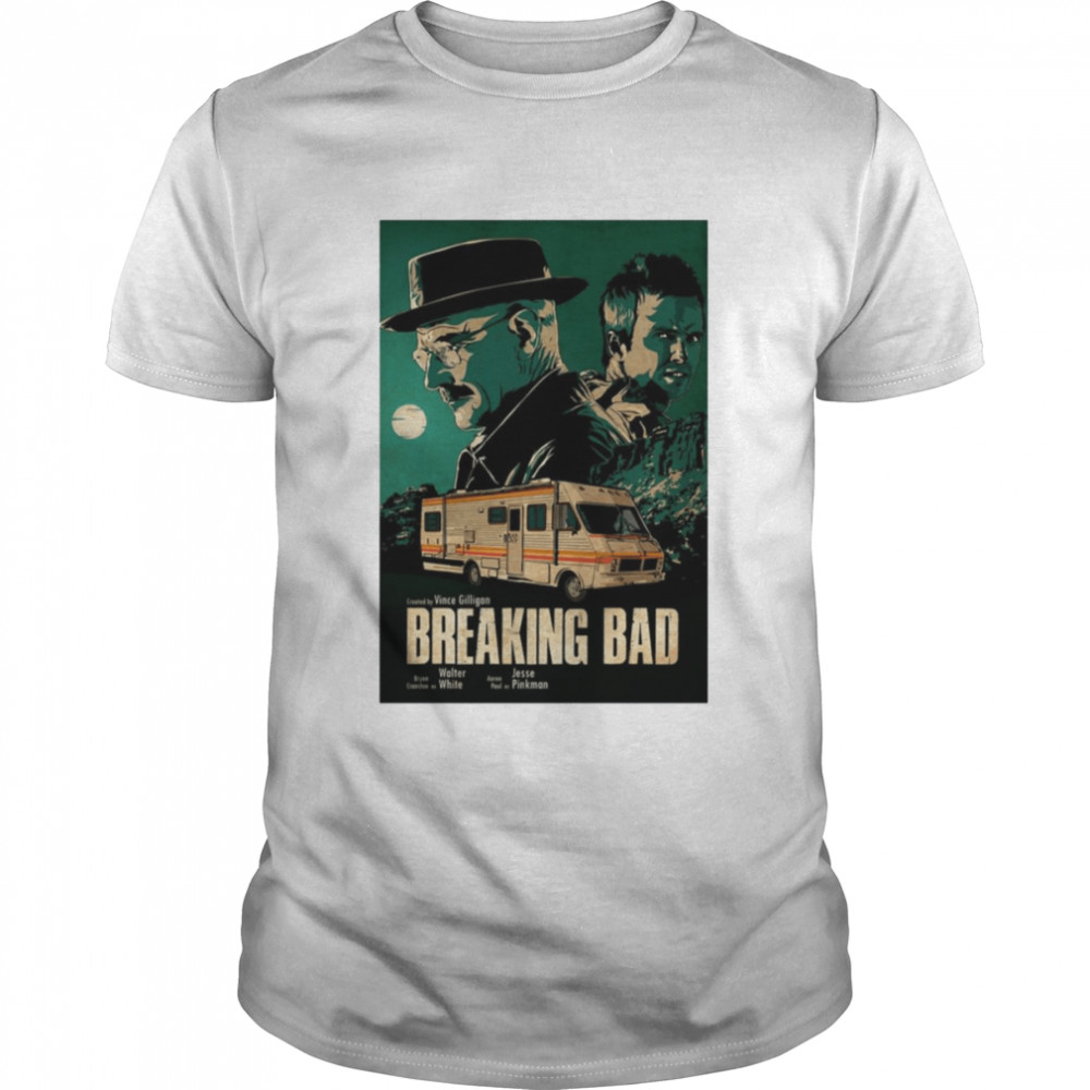 Iconic Design Of Tv Show Breaking Bad Yes shirt Classic Men's T-shirt