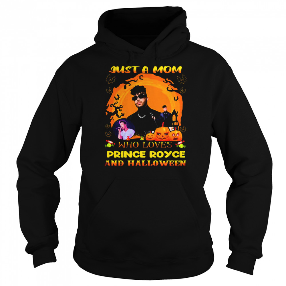 Just A Mom Who Loves Prince Royce And Halloween shirt 12 Just A Mom Who Loves Prince Royce And Halloween shirt Unisex Hoodie