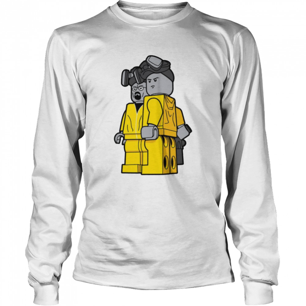Lego Heisenberg Jesse Pinkman Bricking Bad shirt Long Sleeved T-shirt