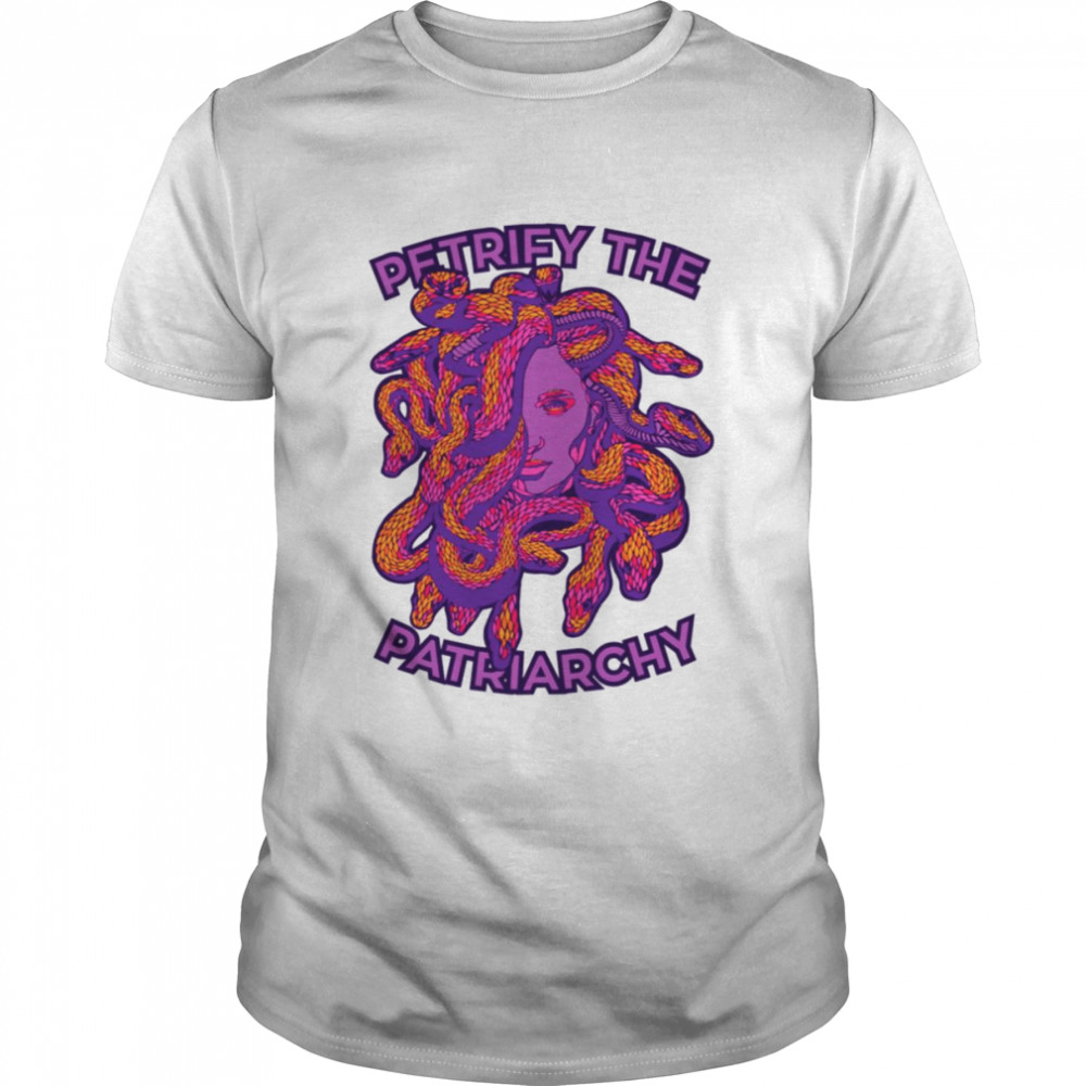 Petrify The Patriarchy Reptile Medusa shirt Classic Men's T-shirt