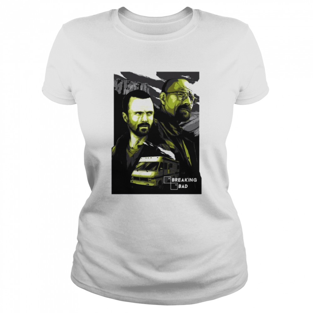 Season 1 Heisenberg And Jesse Pinkman Breaking Bad Duo shirt 9 Season 1 Heisenberg And Jesse Pinkman Breaking Bad Duo shirt Classic Women's T-shirt