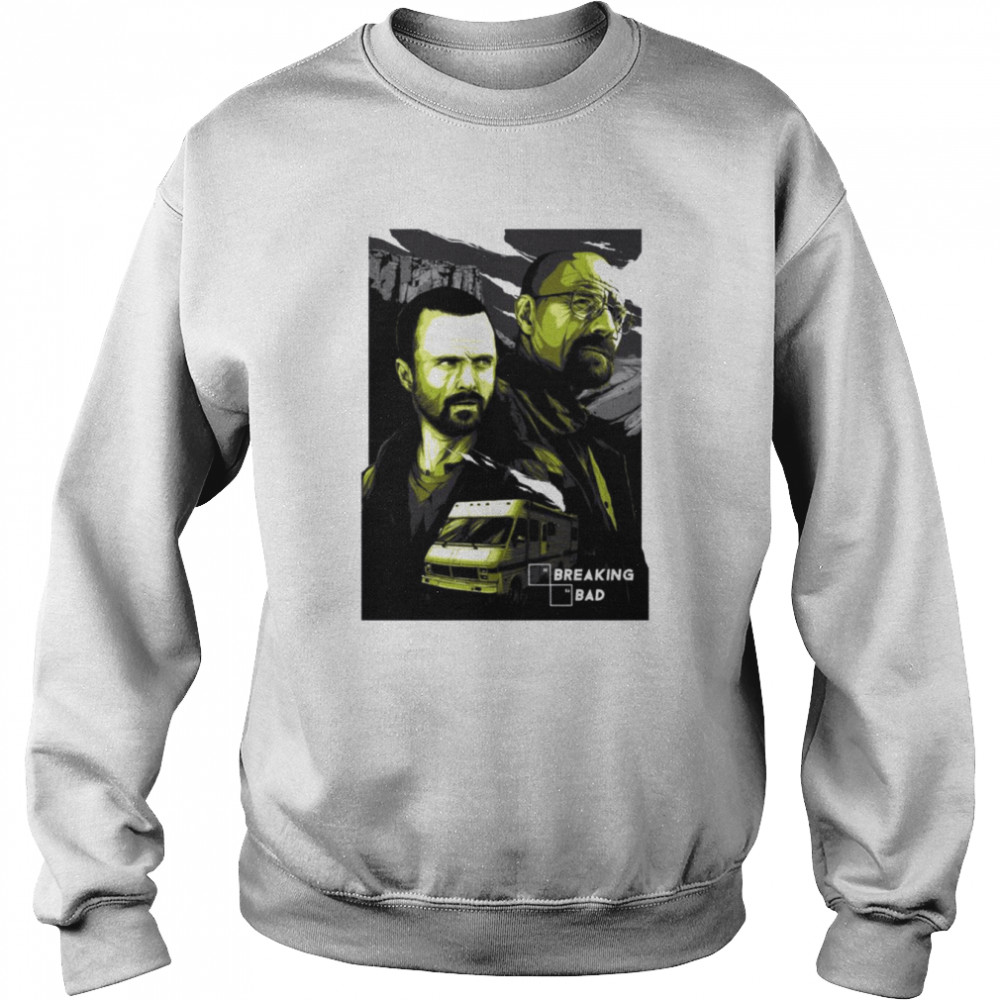Season 1 Heisenberg And Jesse Pinkman Breaking Bad Duo shirt 11 Season 1 Heisenberg And Jesse Pinkman Breaking Bad Duo shirt Unisex Sweatshirt