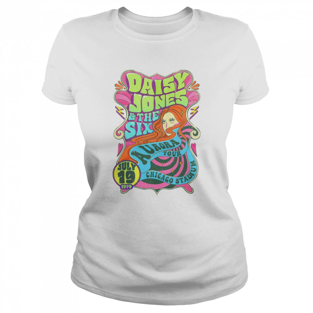 Taylor Jenkins Reid Daisy Jones And The Six shirt 9 Taylor Jenkins Reid Daisy Jones And The Six shirt Classic Women's T-shirt