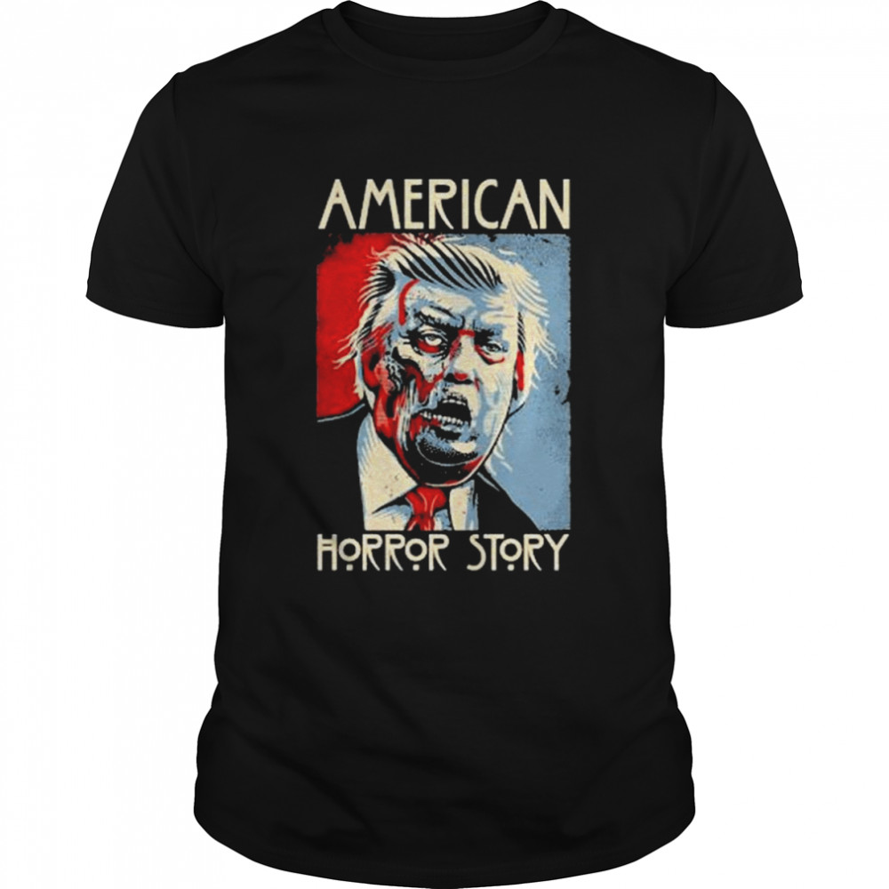Trump American Horror Story Funny Trump Halloween T-s Classic Men's T-shirt