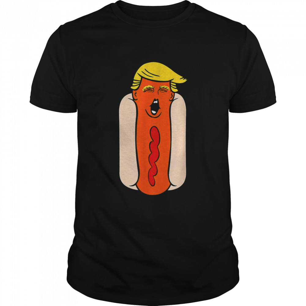 Weiner Hot Dog Head Biden Costume shirt Classic Men's T-shirt