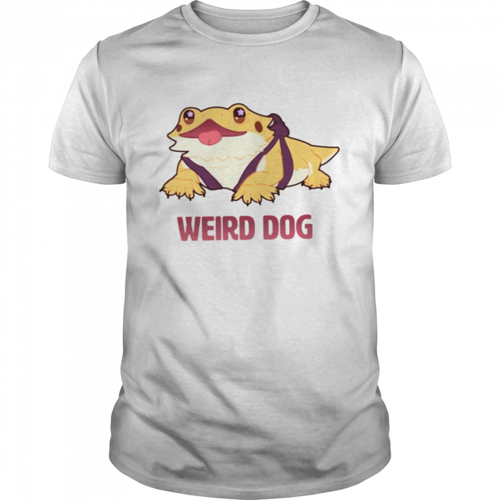 Weird Dog Reptile Cute Art shirt Classic Men's T-shirt