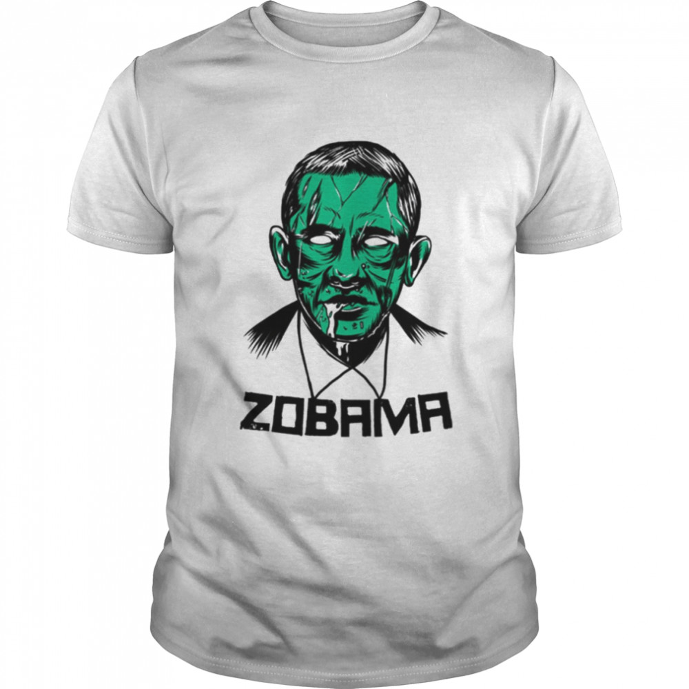 Zombie Obama Halloween T- Classic Men's T-shirt